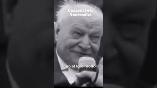 Ungaretti intervistato da Pier Paolo Pasolini sulla normalità [upl. by Gnivre]