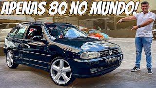 Volkswagen Parati GTI 1996  Ela passa dos 200 kmh e tem câmbio de Audi 😱 [upl. by Buttaro]