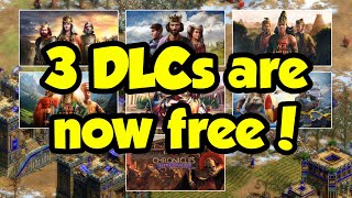 Why 3 of AoE2s DLCs are now free sort of [upl. by Nrevel276]