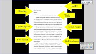 MLA Tutorial 1 Basic Paper Formatting [upl. by Windsor447]