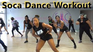 Soca Dance Workout  Soca Fitness  40min [upl. by Ytok]