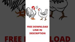 Rooster crowing sounds Effect shorts rooster [upl. by Neerak146]