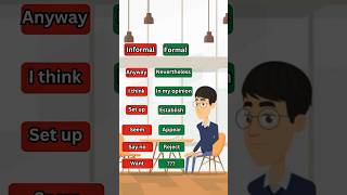 Informal and formal English vocabulary [upl. by Chap]