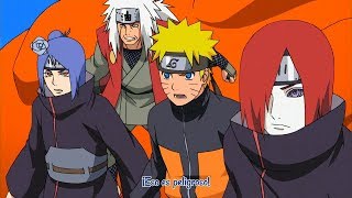 Sasuke  Naruto y Equipo Jiraiya Vs Sasori  Itachi salva a Sasuke  Naruto Shippuden  Sub Español [upl. by Iohk259]