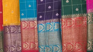 Banarasi silk allover ethnic motif sarees [upl. by Anastatius]