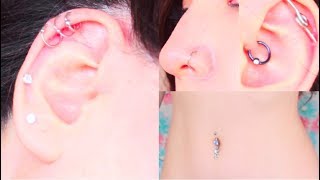 MIS PIERCINGS  EXPERIENCIA DOLOR [upl. by Dunston]