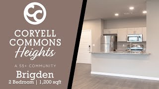 Coryell Commons Heights Brigden Apartment Home Tour [upl. by Wilow]