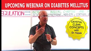 Upcoming Live Webinar on Diabetes Mellitus  Blood Glucose Regulation [upl. by Flossy]