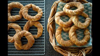 Stepbystep Simit recipe [upl. by Rahs]