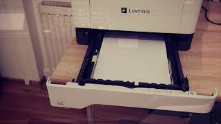 Test Lexmark MB2442adwe [upl. by Htedirem]