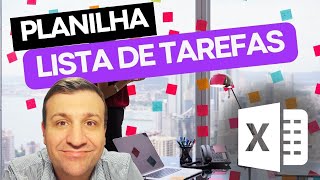 Planilha lista de tarefas no Excel [upl. by Enilrac898]