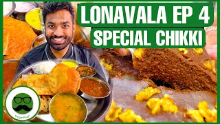 Real Marathi Food in Lonavala amp Best Chikki Lonavala  Lonavala Food Tour EP 3  Veggie Paaji [upl. by Tamis]