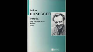 Honegger Intrada Allegro218 A442 quotKaraoke  Accompanimentquot [upl. by Anaerol408]