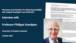 2023 study on fluoride amp IQ contradicts socalled safe levels in drinking water Grandjean et al [upl. by Rayle]