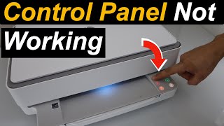 HP Envy Printer Control Panel Not Working [upl. by Maharba82]