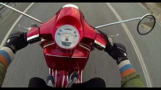 Vespa PX 221 Malossi Mhr Acceleration [upl. by Eikcir]