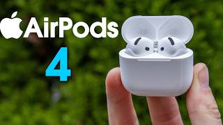 Airpods 4 Review Unbelievable ANC [upl. by Nawyt819]