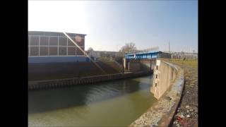 Hubbrücke und Schiff und Zeitraffer [upl. by Ennagroeg498]