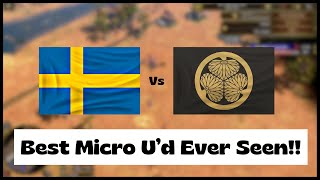 Age of Empires 3 Sweden Vs Japan  Shake2020 Vs AOTDE Aileyugg  Aoe3 DE  1v1 Pro Game  4K [upl. by Enitsej]