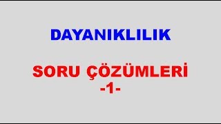 9sınıf katılarda dayanıklılık canlılarda dayanıklılık halatların dayanıklılığı soru çözümü [upl. by Cherry]