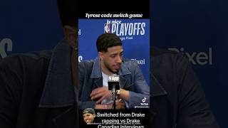 Tyrese Haliburton Voice change During Interview  Tyrese Haliburton Highlights NBA Playoffs 2024 [upl. by Fogg371]