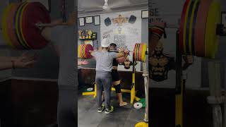 300 kg warm up set powerliftingcompetition musiclyrics boxing motivation heavybench liftman [upl. by Ifill]