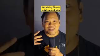 Vocalizing Simple Menghasilkan Suara Indah tips vocal tutorial fyp shorts fy foryou wow [upl. by Airehc]