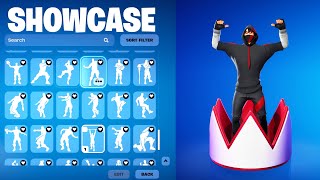 IKONIK Outfit Showcase with All Fortnite Dances amp Emotes [upl. by Oirobil]