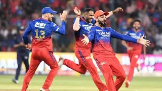 King Kohli Rocks RCB qualified for the Playoffs  Yash Dayal became a hero Siraj sport vlogs [upl. by Aikemat]