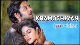 Khamoshiyan video 🎼SlowedSceneary lyric Sidheswar jena PPMusicCreation pp music🎶 [upl. by Onimod]