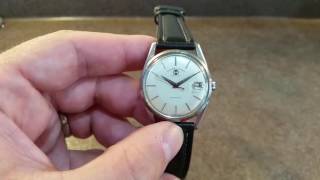 c1962 FavreLeuba Daymatic vintage watch [upl. by Burnard]