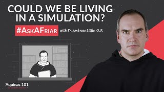 Do We Live in a Simulation AskAFriar Aquinas 101 [upl. by Cymbre628]