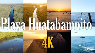 Playa Huatabampito Sonora en DRONE 4K [upl. by Gerk]