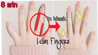 Top Exercises For Finger  Get Lean amp Longer Finger In Week  Home Fitness Challenge [upl. by Bayer]