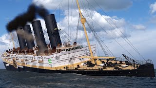 The Sinking of the Lusitania  New 2024 Animation [upl. by Eissed]