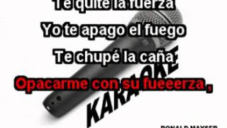 A MI GENTE TOÑO ROSARIO KARAOKE [upl. by Acirehs]