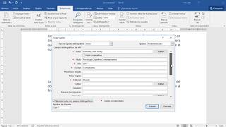 Cómo poner Citas Bibliográficas y Bibliografía en Word [upl. by Eillom432]