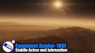 Exoplaneten News Kepler186f hat stabile Achse  01072018 [upl. by Alehtse413]