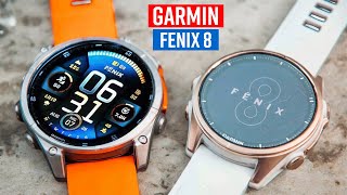 Garmin Fenix 8 First Run Review Early impression on the Fenix with AMOLED from 3 runners [upl. by Edrick58]