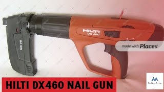 Hilti DX460 Nail Gun Machine Review Powerhouse Performance [upl. by Arthur]