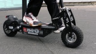 NITRO XE 1000 TURBO  electric scooter  short test run [upl. by Kedezihclem]