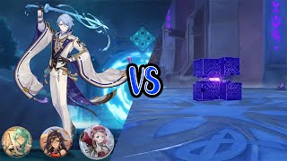 Electro Hypostasis vs C0 Ayato Baizhu Dehya Charlotte 4K Gameplay Battle Showcase Genshin 4 4 [upl. by Adleme240]