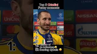 Top 5 Chiellini Funny Moments funny chiellini [upl. by Amaj]