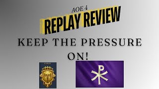 Gold Byzantine Vs Ayyubid  AOE4 Replay Review [upl. by Faruq502]