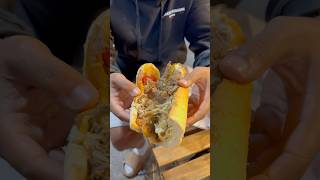 First Time Trying Jersey Mike’s Cheesesteak foodie foodvlog cheesesteak fastfood foodreview [upl. by Saimerej897]