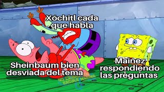 😂XOCHITL vs CLAUDIA VS MAYNEZ 🤥 Los mejores MEMES del SEGUNDO DEBATE🤡 [upl. by Gnad]