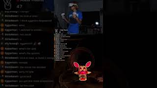 Best Moments From FNAF VR amp DLC fnaf live fnaflive funny clips streamer vr [upl. by Myer]