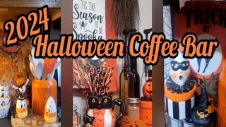 Halloween Coffee Bar 2024 Johanna Parker Inspired [upl. by Imotih]