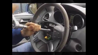 Dismantling Steering wheel  Remove airbag Mercedes Benz B R ML GL VOLANTYCZ [upl. by Grosberg]