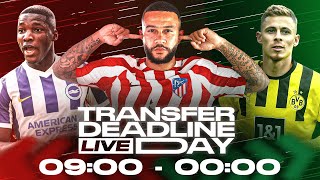 TRANSFER DEADLINE DAY  Live van 0900 tot 0000 [upl. by Stuppy323]